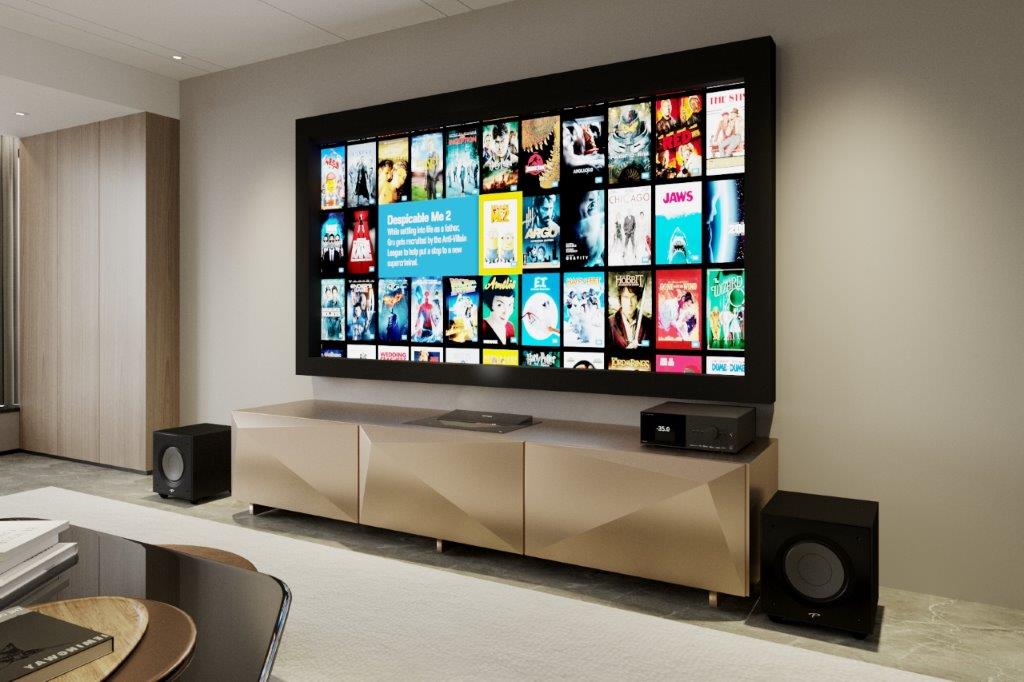 DecoMask Silver Home Cinema Package